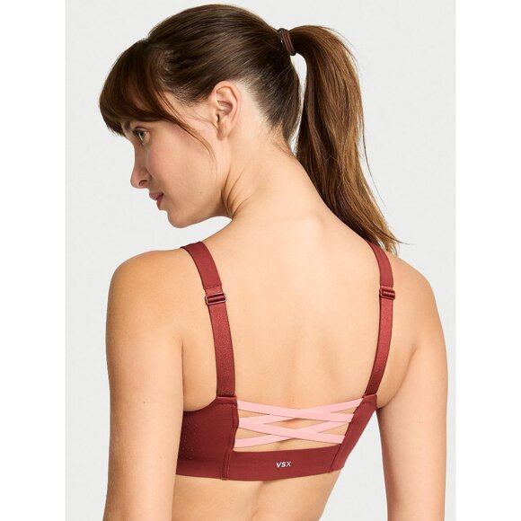 Victoria's Secret VSX Featherweight Max Front Close Sports Bra High Support 36B - Picture 3 of 9